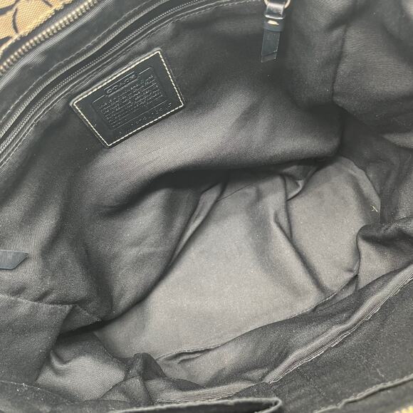 COACH VINTAGE Y2K Signature Jacquard Shoulder Bag, Large Tote - Picture 7 of 15